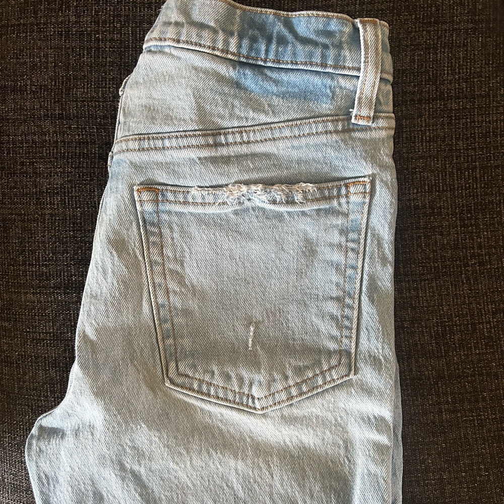 Abercrombie Mid Rise Straight Jeans